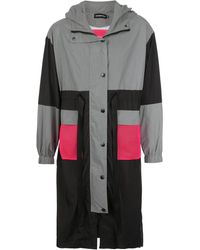 God's Masterful Children - Colour-Block Parka Coat - Lyst