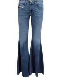 DIESEL - Flared-Leg Jeans - Lyst
