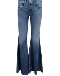 DIESEL - Flared Jeans - Lyst
