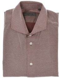 Corneliani - Patterned Button-Up Shirt - Lyst