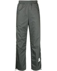 Thom Browne - Logo-Patch Sheer-Ripstop Track Pants - Lyst