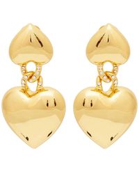 Kenneth Jay Lane - Orecchini Con Pendente A Cuore - Lyst