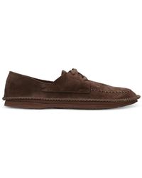Premiata - Lace-Up Stitched Loafers - Lyst