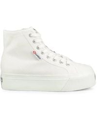 Superga - High-Top Platform Sneakers - Lyst