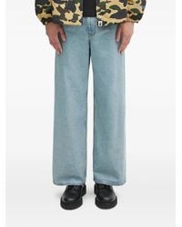 A Bathing Ape - Logo-Detail Jeans - Lyst