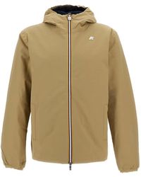 K-Way - Jack Hooded Zip-Up Jacket - Lyst