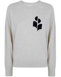Isabel Marant - Jersey Marisans Con Logo En Intarsia - Lyst