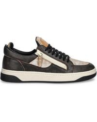 Giuseppe Zanotti - Gz94 Double-Zip Low-Top Sneakers - Lyst