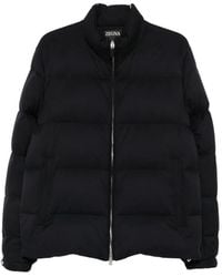 ZEGNA - Quilted Padded Jacket - Lyst