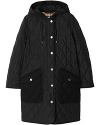Burberry - Quilted Thermoregulated Coat - Lyst
