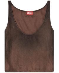 DIESEL - Tank Top - Lyst