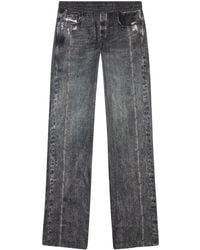 DIESEL - P-Alston Jogginghose mit Jeans-Print - Lyst