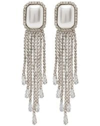 Hzmer Jewelry - Crystal-Embellished Drop Earrings - Lyst