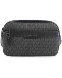 Michael Kors - Logo-Monogram Zip-Fastening Belt Bag - Lyst