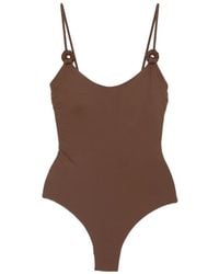 Fisico - Ring-Detail Swimsuit - Lyst