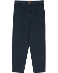 Barena - Textured Tapered Cotton Trousers - Lyst