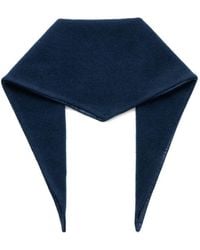 Rier - Triangle Virgin Wool Scarf - Lyst