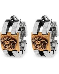 Versace - Orecchino A Cerchio Medusa - Lyst