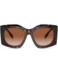Burberry - Madeline Geometric-frame Sunglasses - Lyst