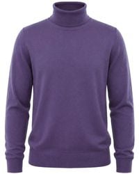 Malo - Cashmere Turtleneck Sweater - Lyst