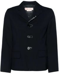 Marni - Elegant Mini Wool Jacket - Lyst