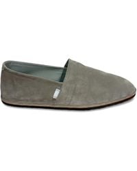 Brunello Cucinelli - Suede Slip-On Espadrilles - Lyst