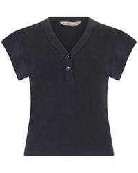 Barbour - Verona Ribbed T-Shirt - Lyst