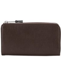 Maison Margiela Cartera grande con cremallera - Marrón