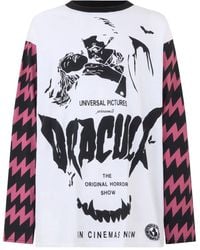 Gcds - Dracula Graphic Crew-Neck Long-Sleeve T-Shirt - Lyst