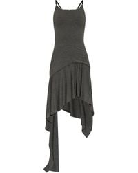 The Attico - Robe À Ourlet Asymétrique - Lyst
