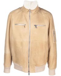 Brunello Cucinelli - レザージャケット - Lyst