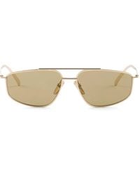 Prada - Pilot-Frame Sunglasses - Lyst