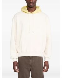 AURALEE - Drawstring-Hood Pouch-Pocket Hoodie - Lyst