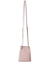Miu Miu - Logo-Detail Leather Mini Bag - Lyst