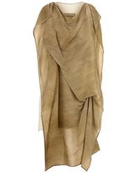 Uma Wang - Taylor Draped Top - Lyst