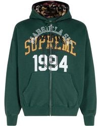 Supreme - X Mm6 Maison Margiela Zip-Up Hoodie - Lyst