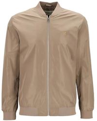 NOWADAYS - Logo-Embroidered Zip-Up Bomber Jacket - Lyst