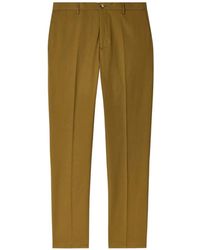 Paul Smith - Fine Cotton Twill Trousers - Lyst