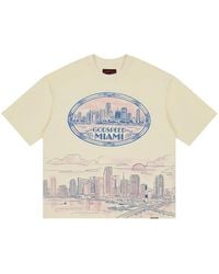 Godspeed - Miami Skyline Graphic-Print T-Shirt - Lyst