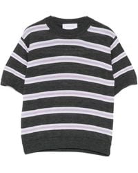 Daniele Fiesoli - Striped Short-Sleeve Top - Lyst