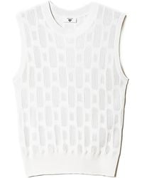 Twinset - Geometric-Pattern Sleeveless Top - Lyst
