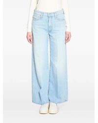 Mother - The Ditcher Roller Zip Skimp Jeans - Lyst