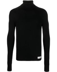 Balmain - Wool Turtleneck Sweater - Lyst
