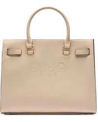 Liu Jo - Logo-Plaque Satchel - Lyst