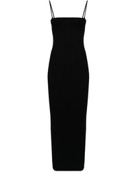 Alexander Wang - Abito Midi A Coste - Lyst