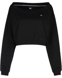 Tommy Hilfiger - Off-Shoulder Maglia Knitwear - Lyst