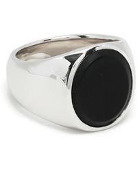 Tom Wood - Oval Onyx Ring - Lyst