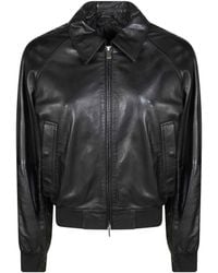 Pinko - Collared Bomber Jacket - Lyst