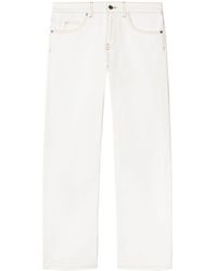 Off-White c/o Virgil Abloh - Straight-Leg-Jeans mit Kontrastnaht - Lyst