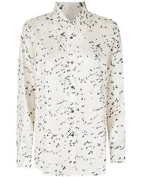 Alysi - Abstract-Print Long-Sleeve Shirt - Lyst
